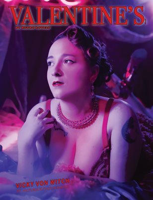 2026, Retro Lovely Valentines VOL-37,  Vicky Von Witch Cover.