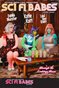 Atomic Beauties Magazine - Sci Fi Babes Special Edition 2026 Vol 3 Dahlia Munster, Katie Katt and Loui Von Vixen Cover Poster