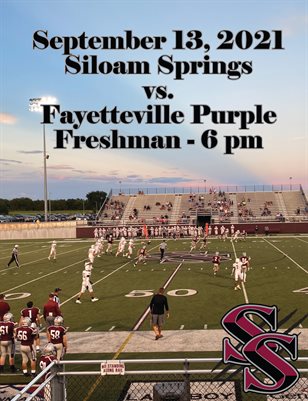 Siloam Springs v. Fayetteville - Freshman Football 09/13/2021
