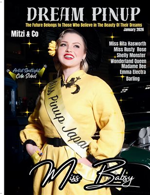Dream Pinup Magazine Miss Babsy Mitzi and co  Cover 2026