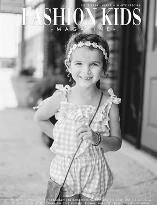 Fashion Kids Magazine | Issue #424 - Black & White Special
