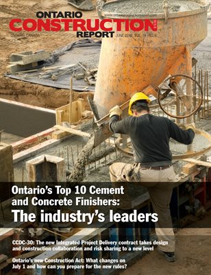 Ontario Construction Report June 2018