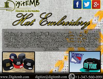 Hat Embroidery