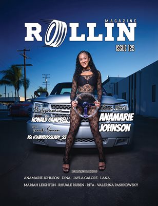 Rollin Magazine Issue 125 Cover Model Anamarie Johnson
