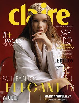 CLAIRE Magazine | The October Portrait Edition | Vol.1 | 2025