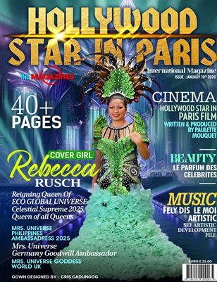 HOLLYWOOD STAR IN PARIS INTERNATIONAL MAGAZINE? JANVIER 2026