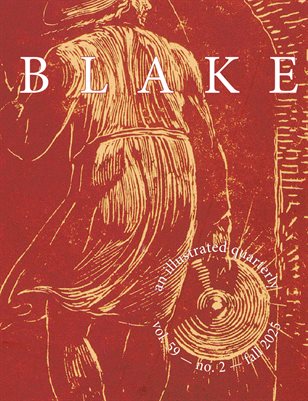 Blake/An Illustrated Quarterly vol. 59, no. 2 (fall 2025)