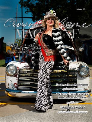 Crowns & Chrome Magazine Millie Rose Mitchell Sept 2025