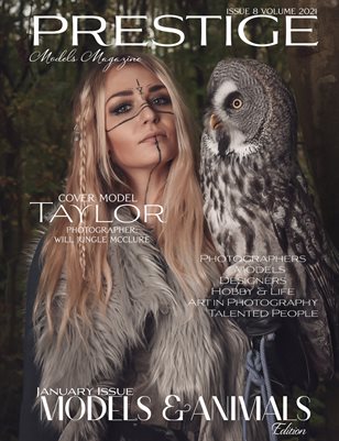 Prestige Models Magazine_ Models & Animals 8/2021