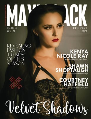 MAXI BLACK Fashion Vol 51 October 1