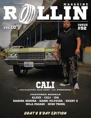 Rollin Magazine - Issue 92 (Cover Model Cali)