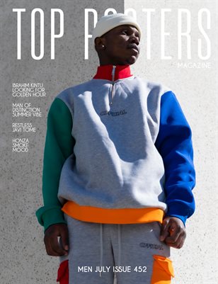 TOP POSTERS MAGAZINE- MEN JULY (Vol 452)