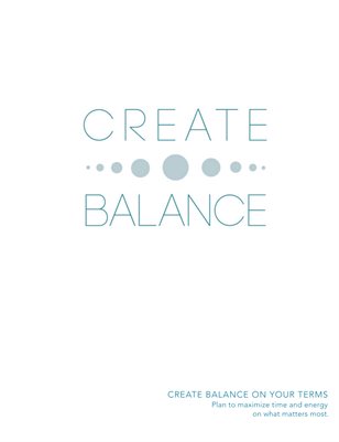 Create Balance Planner (January-April 2019)