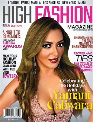 High FASHION Magazine Yamani Caliwara