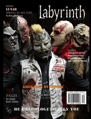 Labyrinth Magazine February 2025 issue Featuring AMERAKIN OVERDOSE