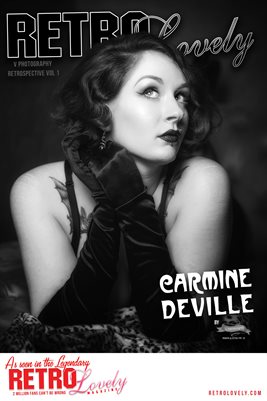 V Photography Retrospective Vol 1 Carmine Deville Cover Poster