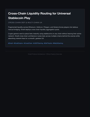 Cross-Chain Liquidity Routing for Universal Stablecoin Play