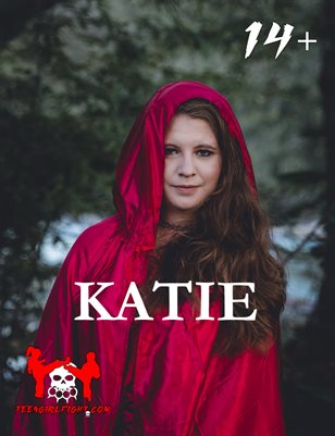 Katie - Petite Teen from South Carolina is Little Red Riding Hood Running Away from the Wolf to Grandmother's House She Goes