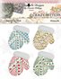 Crazy Mittens Ornaments Counted Cross Stitch Pattern