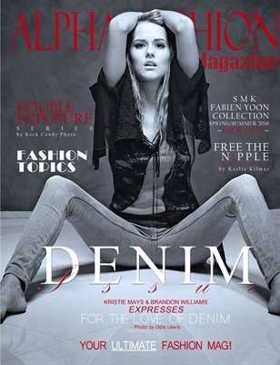 Denim Issue Volume.11 Issue#12 - (Carlie) Cover