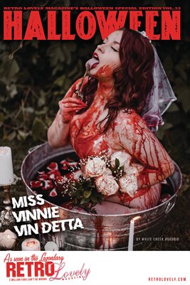 Halloween 2021 Vol.33 – Miss Vinnie Vin Detta Cover Poster