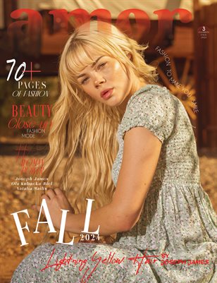 AMOR Magazine | The October Fashion & Beauty Edition | Vol.3 | 2024