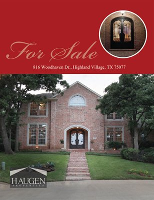 Haugen Properties - 816 Woodhaven Dr., Highland Village, Texas 75077