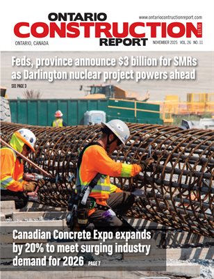 Ontario Construction Report (November 2025)