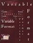 Variable Format K