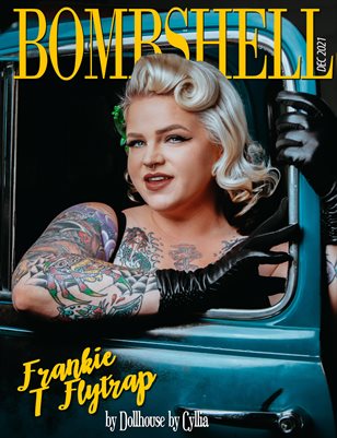 BOMBSHELL Magazine December 2021 - Frankie T Flytrap Cover