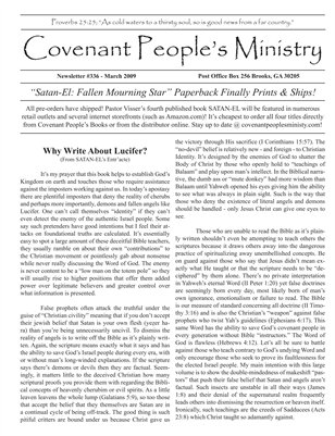 Covenant People's Newsletter #336
