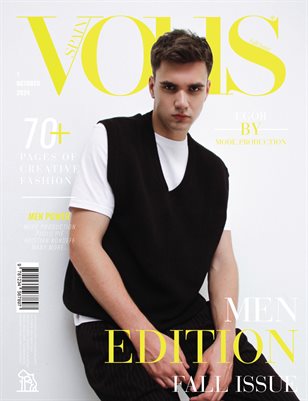 VOUS Magazine | The October Men Edition | Vol.1 | 2024