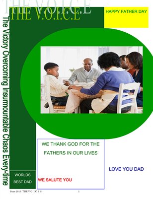 THE V.O.I.C.E. MAGAZINE