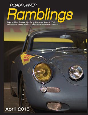 Roadrunner Ramblings, April 2018