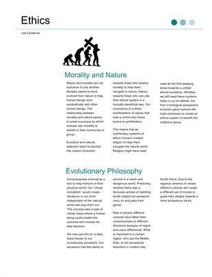 Contemporary Issues and Historic Figures