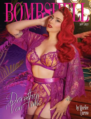 BOMBSHELL Magazine September 2023 - BOOK 1 Dorothy Von Fink Cover