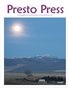 Presto Press Winter 2012
