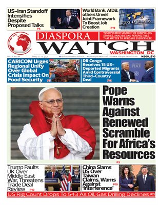 Diaspora Watch Vol. 89