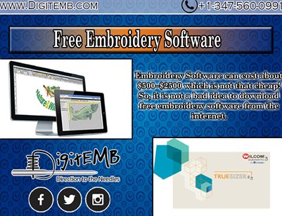 Free embroidery software