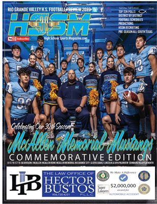2023 HSSM Football Preview McAllen Memorial Commemorative Edition