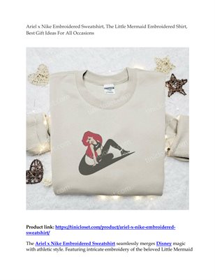 Ariel x Nike Embroidered Sweatshirt