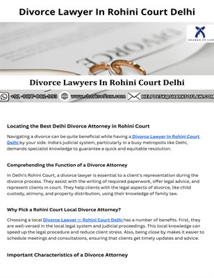  Divorce Lawyer In Rohini Court Delhi