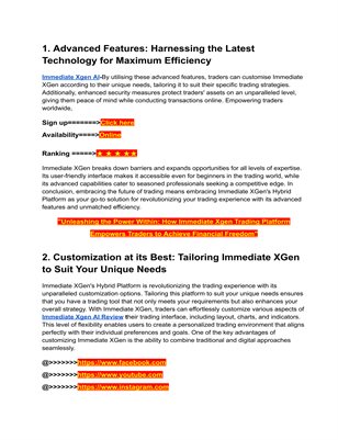 Immediate Xgen AI||Immediate Xgen AI Review||Immediate Xgen Scam||Immediate Xgen Reviews