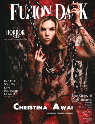 Fuzion Dark Christina Awai Horror Halloween Edition Issue 215  vol.3  cover 3