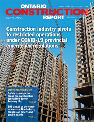 Ontario Construction Report (February 2021 issue)
