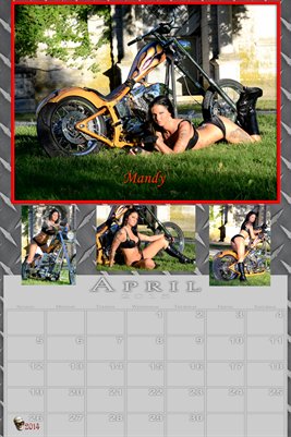 Mandy Miss April 2015 poster
