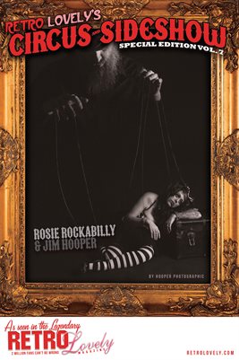 Circus & Sideshow 2021 Vol.7 – Rosie Rockabilly & Jim Hooper Cover Poster