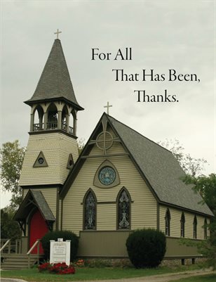 For All That Has Been, Thanks