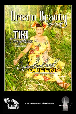 Tiki Temptress July 2025 Wonderland Queen Poster
