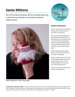 Santa Mittens